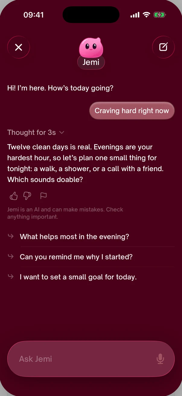 Chat with Jemi